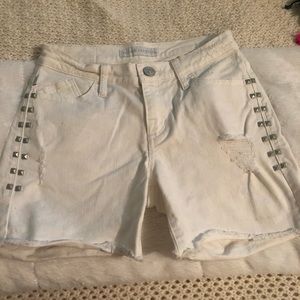 Rock & Republic white jeans shorts size 0